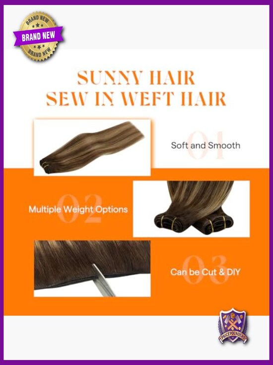 Remy Human Hair Weft Extensions 20\